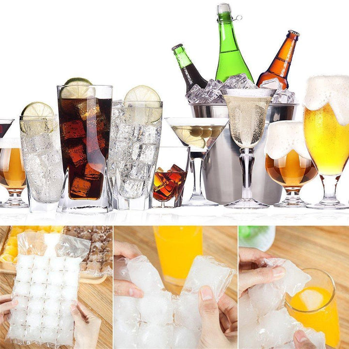 Lisslune | Self-sealing Ice Cube Mold Bag