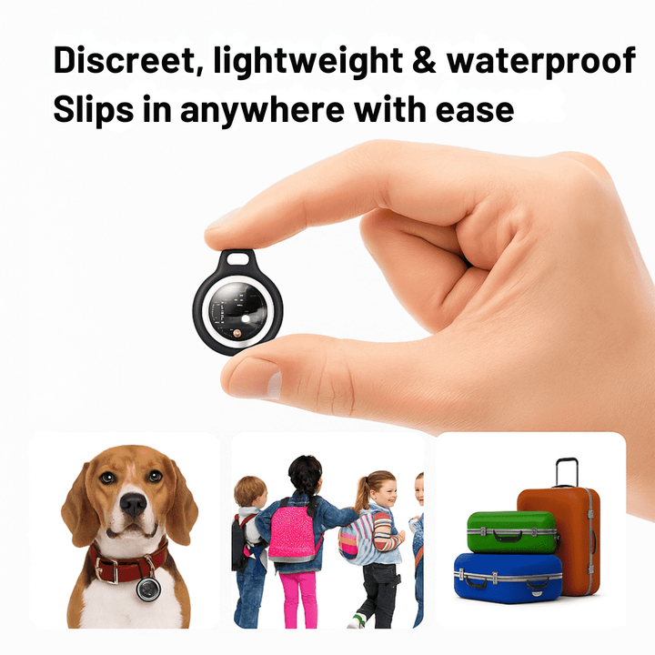 Lisslune | GPS Tracker for Seniors | Real-Time Tracking, Waterproof & No Subscription Fees for Peace of Mind
