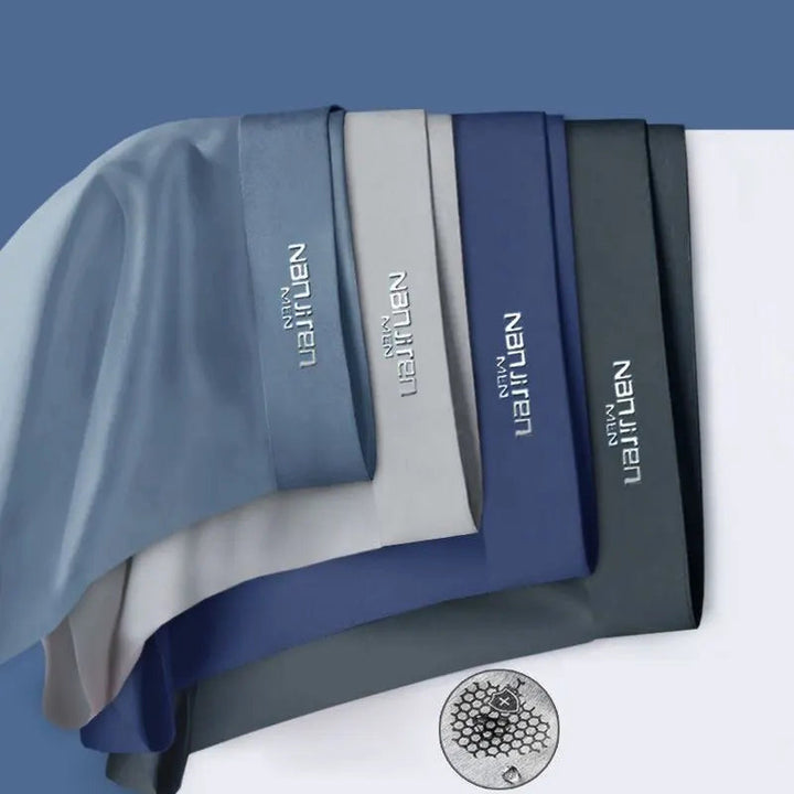 Lisslune | CoolSilk 4-Piece Ice Silk Boxers with Graphene Technology