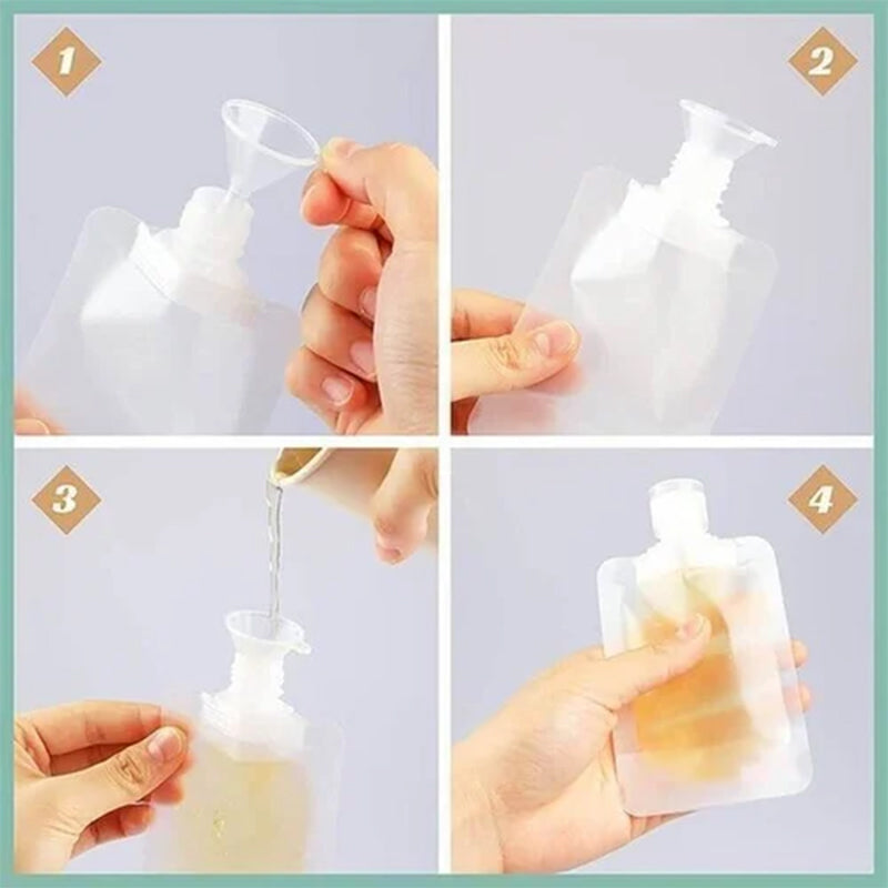 Lisslune | Portable Liquid Dispenser Bags for Travel (10 Pcs)