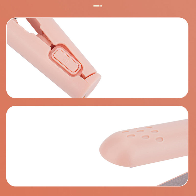Lisslune | HairFlex – Mini 2-in-1 curl and straightening iron with ceramic coating