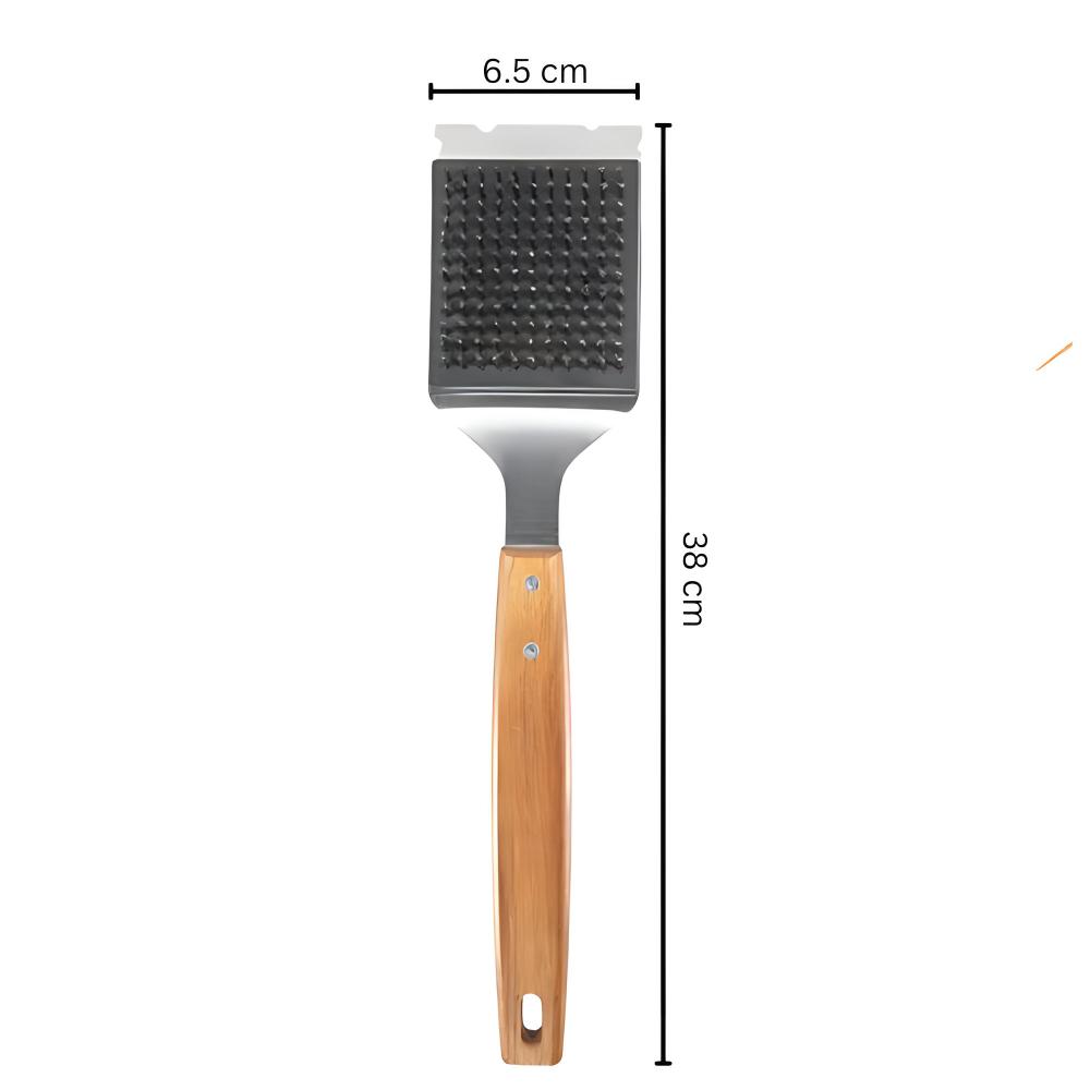 Lisslune | Stainless Grill Brush and Scraper