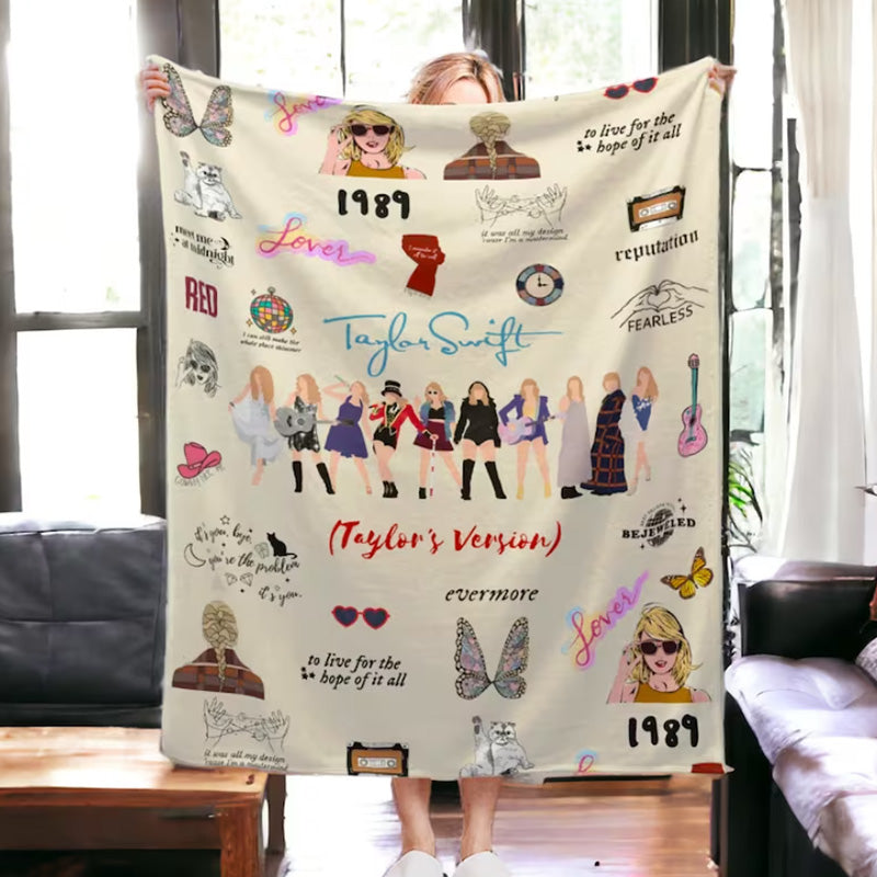 Lisslune | Swiftmas Nap blanket for Home Office travel