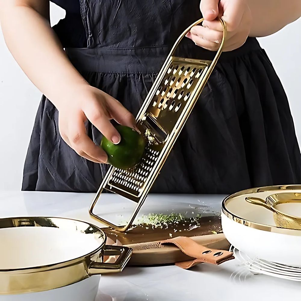 Lisslune | Golden Stainless Steel Grater