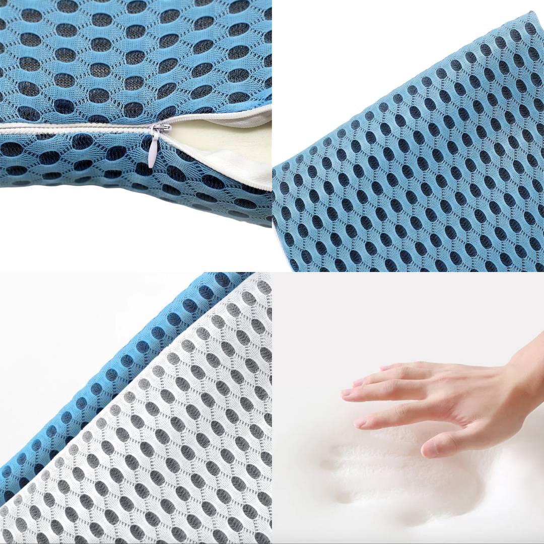 Lisslune | Ergonomic Lumbar Support Cushion for Lower Back Pain Relief - Ideal for Office, Driving, and Home Use