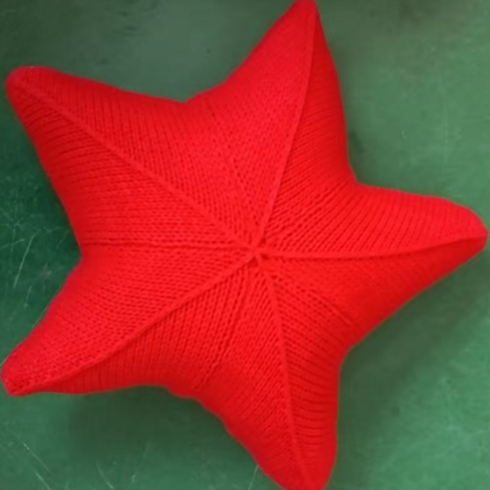 Lisslune | Starfish Hand-Knitted Cushion