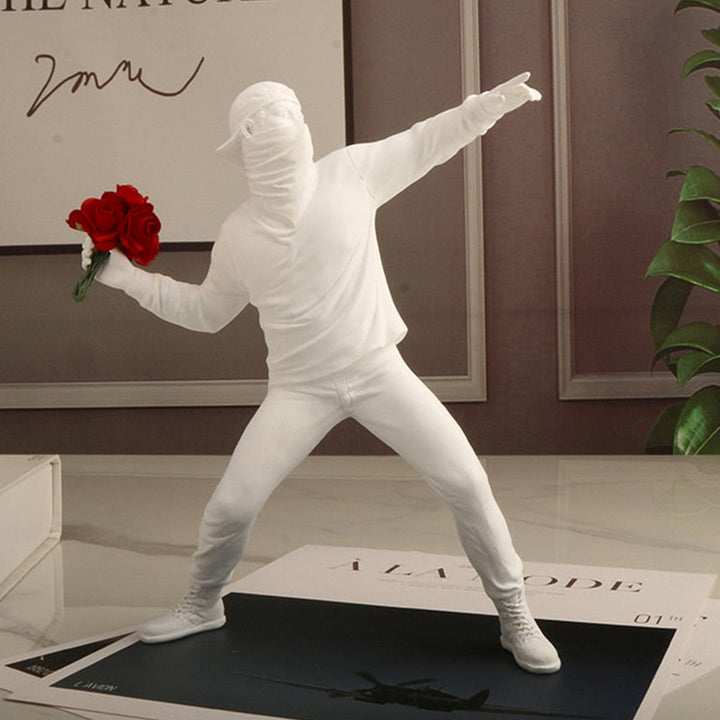 Lisslune | Banksy Flower Rioter