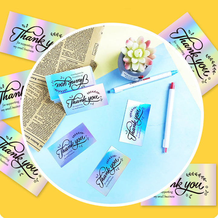 Lisslune | Laser Thank You Card