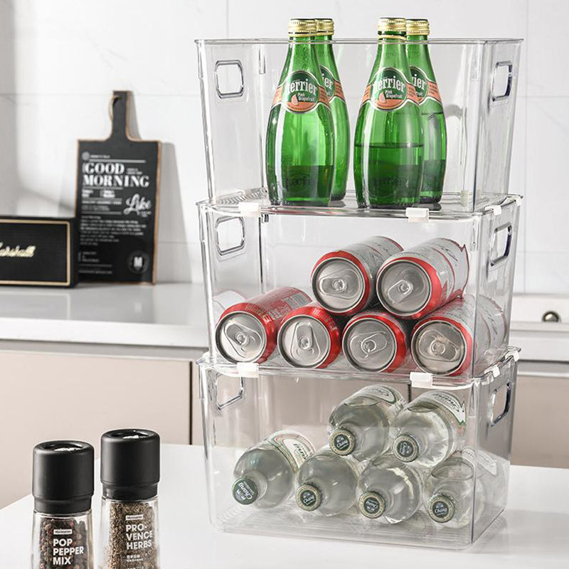 Lisslune | Rectangular Storage Frame Stack Organizer Holder