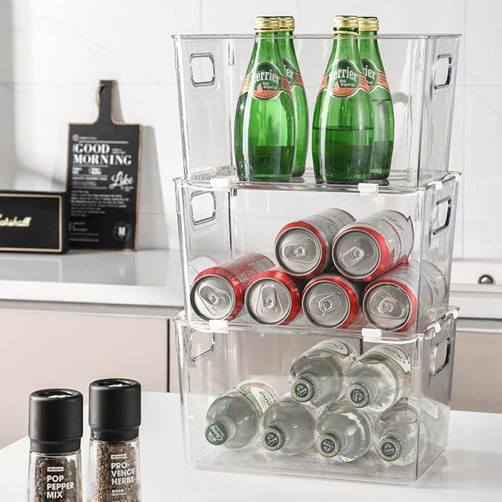 Lisslune | Rectangular Storage Frame Stack Organizer Holder