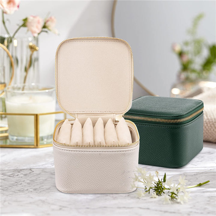 Lisslune | Leather jewelry box for travel