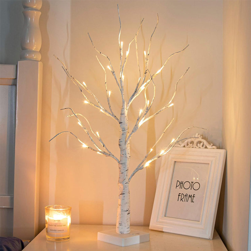 Lisslune | Atmospheric Light Tree with Red Birds – Flexible LED Decoration Tree