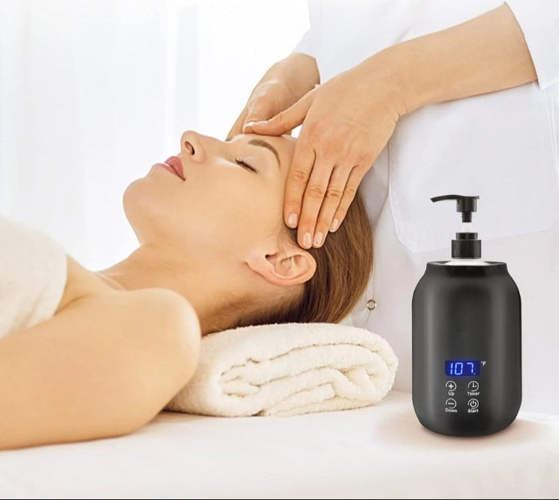 Lisslune | ThermaTouch - Portable Electric Massage Oil Warmer with Touch Control
