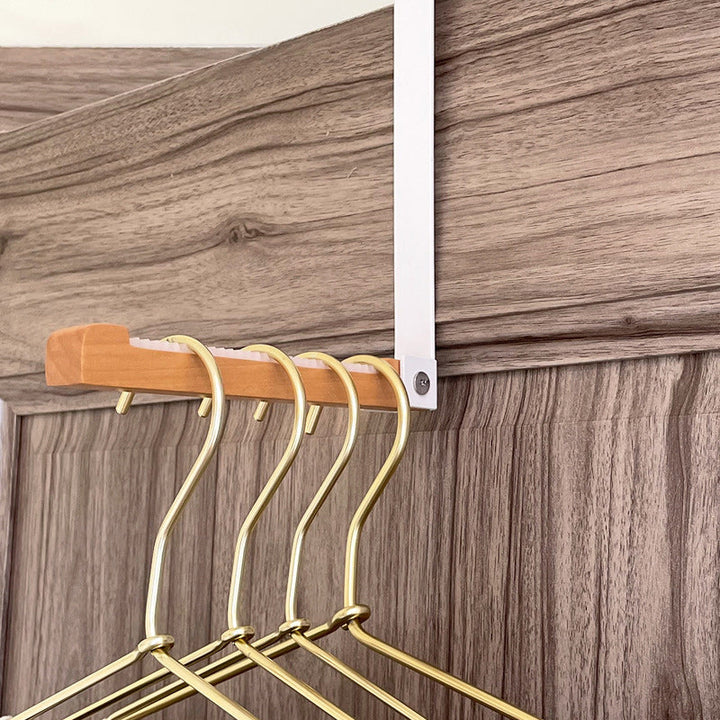 Lisslune | Folding Wood Over The Door Hooks