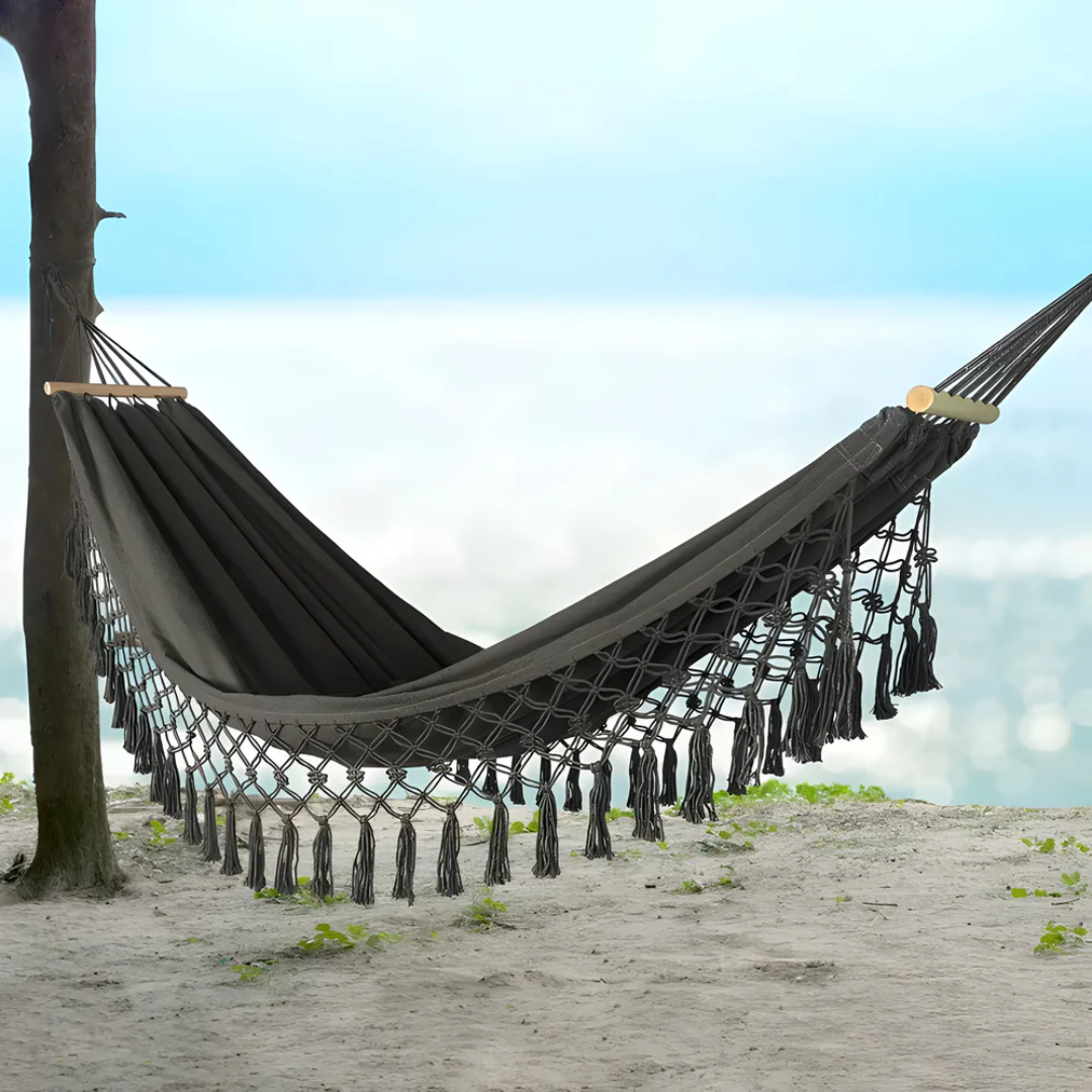 Lisslune | Luxury Hammock – Comfortable and Sturdy Hammock for Garden, Balcony and Camping