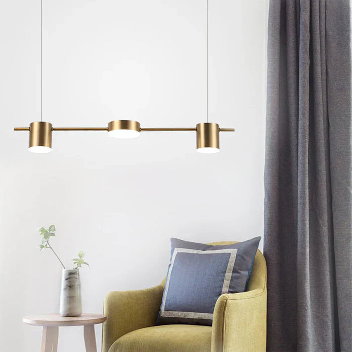 Lisslune | Modern Aluminum Pendant Light - AuraDrum