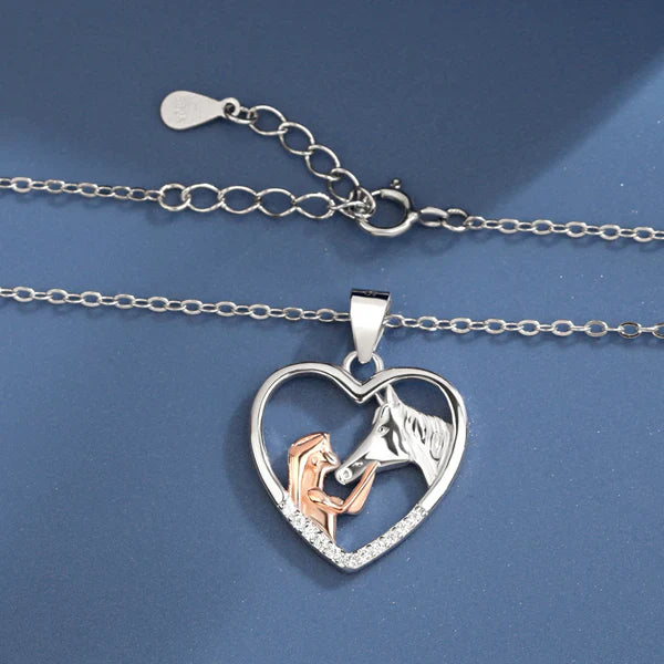 Lisslune | Girl and Horse Necklace Chain