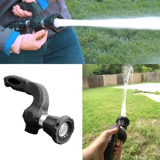 Lisslune | Adjustable Garden Spray Nozzle – Ergonomic Washing Nozzle for Garden Irrigation