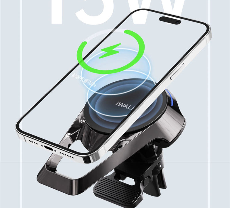 Lisslune | Mobile Car Magnetic Mount Wireless Fast Charging Bracket