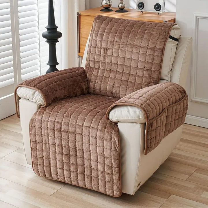 Lisslune | Snug Grid Recliner Cover