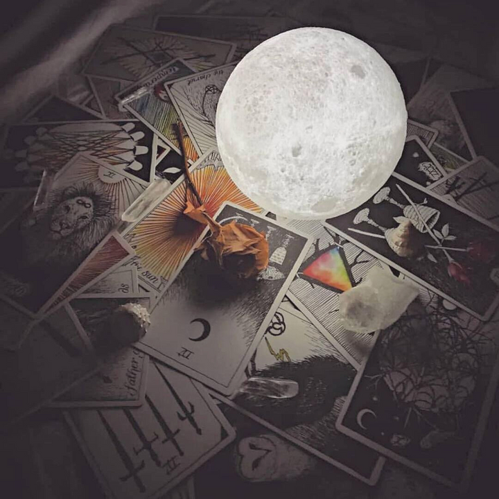 Lisslune | Moon lamp - Lunar - Rechargeable - Touch control