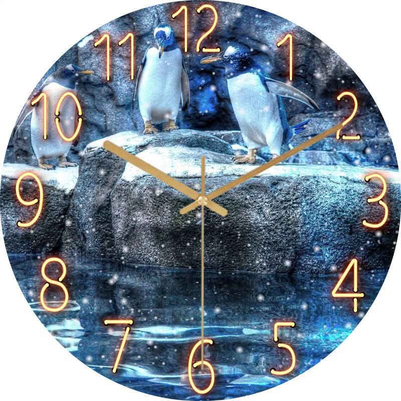 Lisslune | Modern Wooden Wall Clock with Silent Mechanism