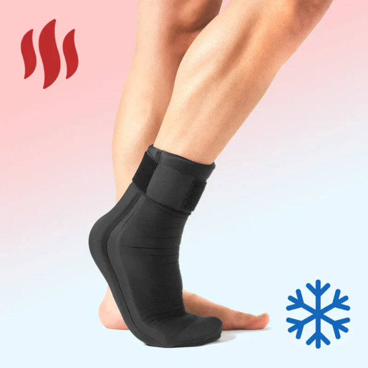 Lisslune | Cooling & Warming Foot Brace | Adjustable, Breathable & Ideal for Injury Recovery