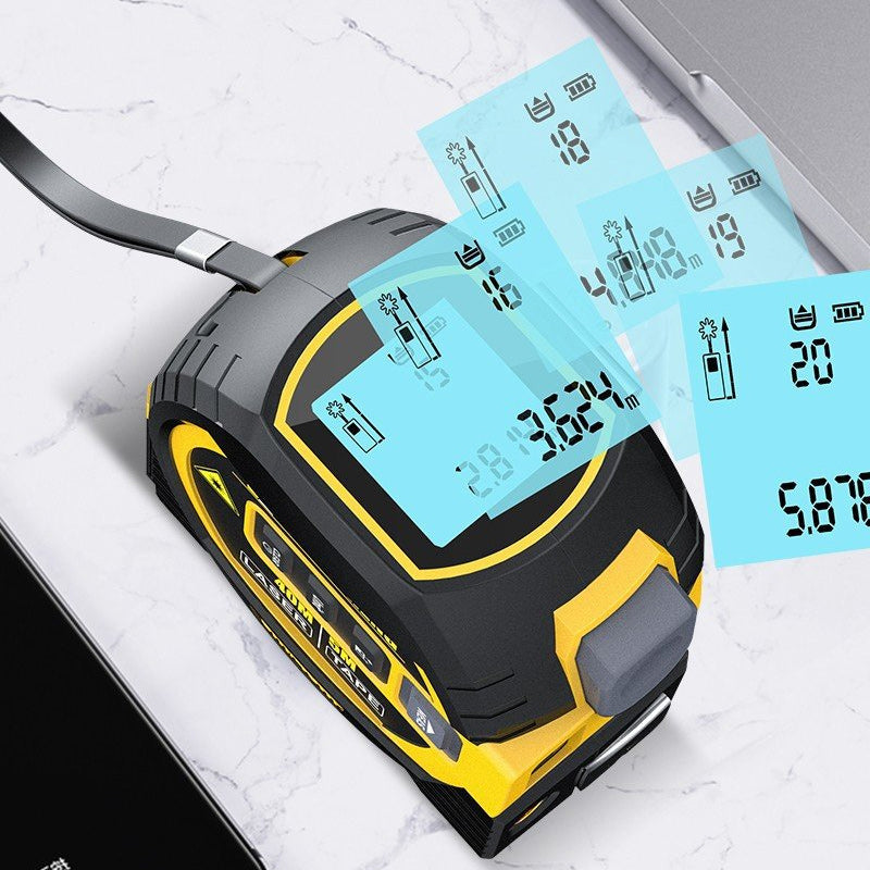 Lisslune | 3-in-1 Infrared Laser Tape Measure