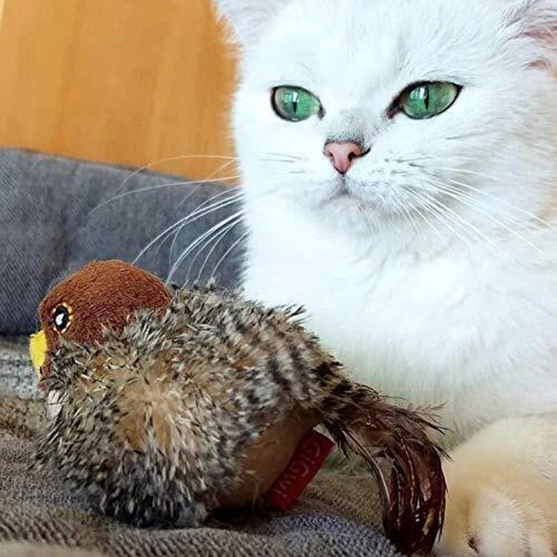 Lisslune | Cat toy - Simulated chirping bird