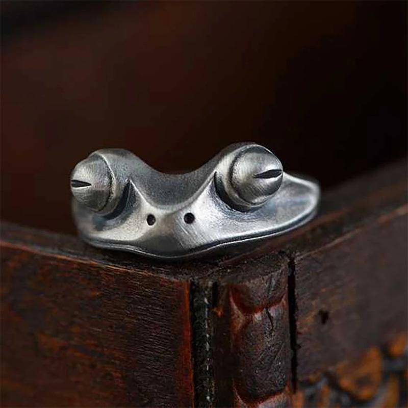 Lisslune | Vintage Unisex Frog Ring