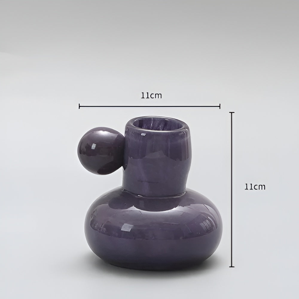 Lisslune | Celestial Nordic Glass Candle Holder