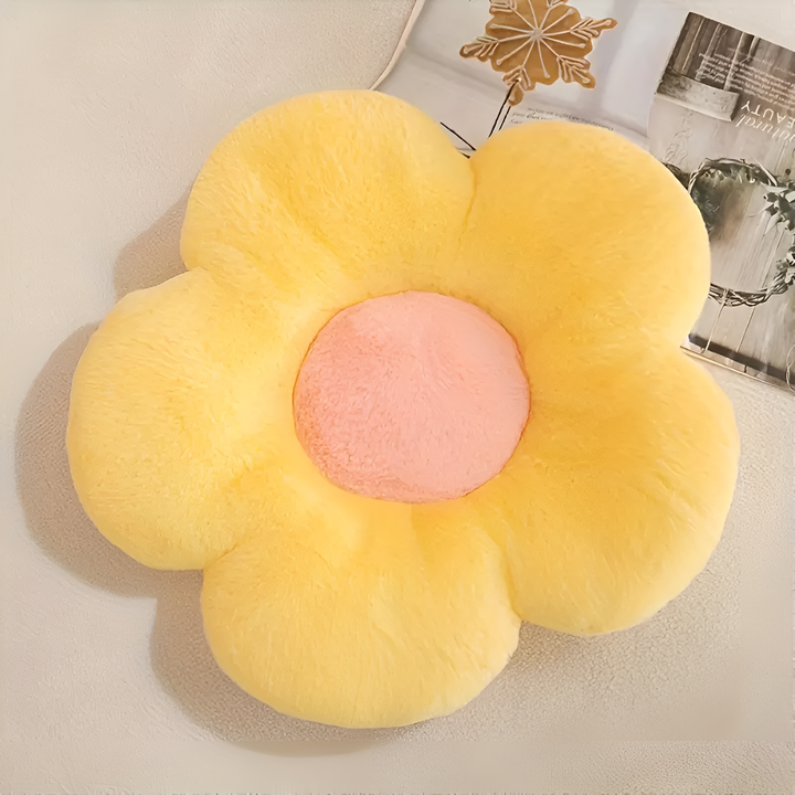 Lisslune | Plush Flower Seating Cushion