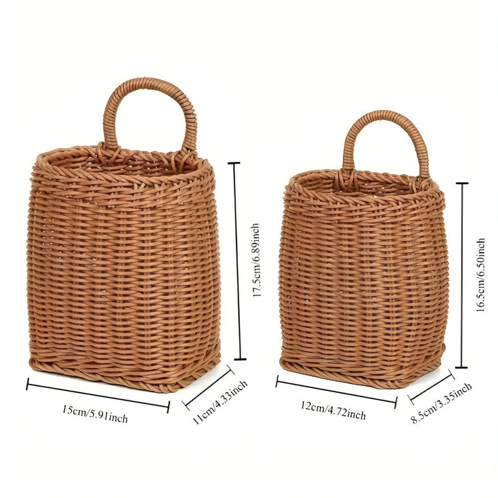 Lisslune | Willow Rattan Woven Storage Basket