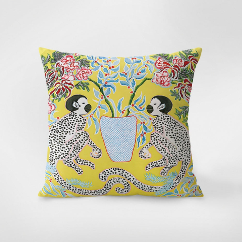 Lisslune | Zebra Tapestry Tassel Cushion Cover