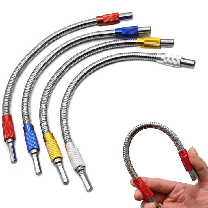 Lisslune | Metal Flex Universal Extension Bit Holder (10 pcs)