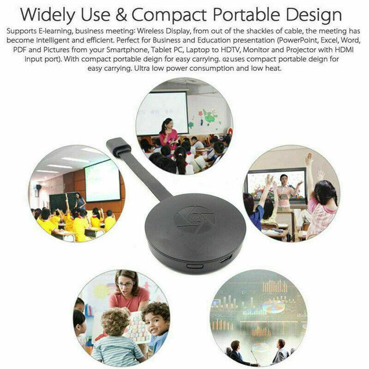 Lisslune | Portable Wireless 1080P Display HDMI TV Receiver