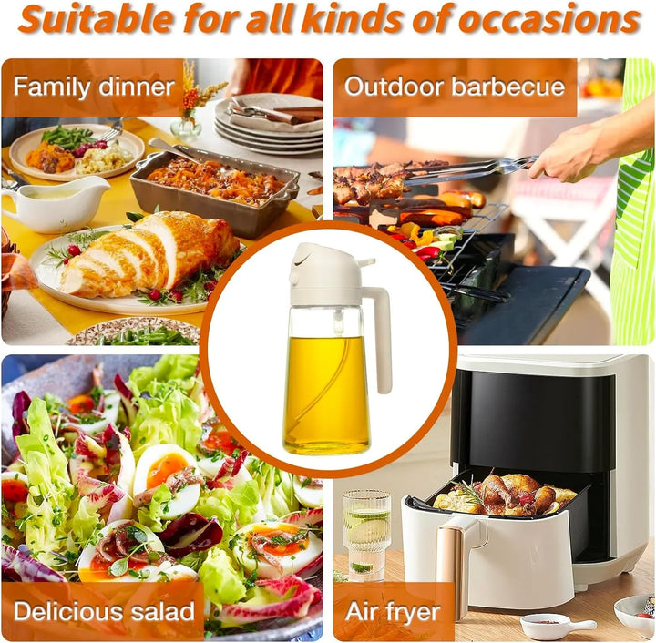 Lisslune | High-Quality 2-in-1 Olive Oil Sprayer
