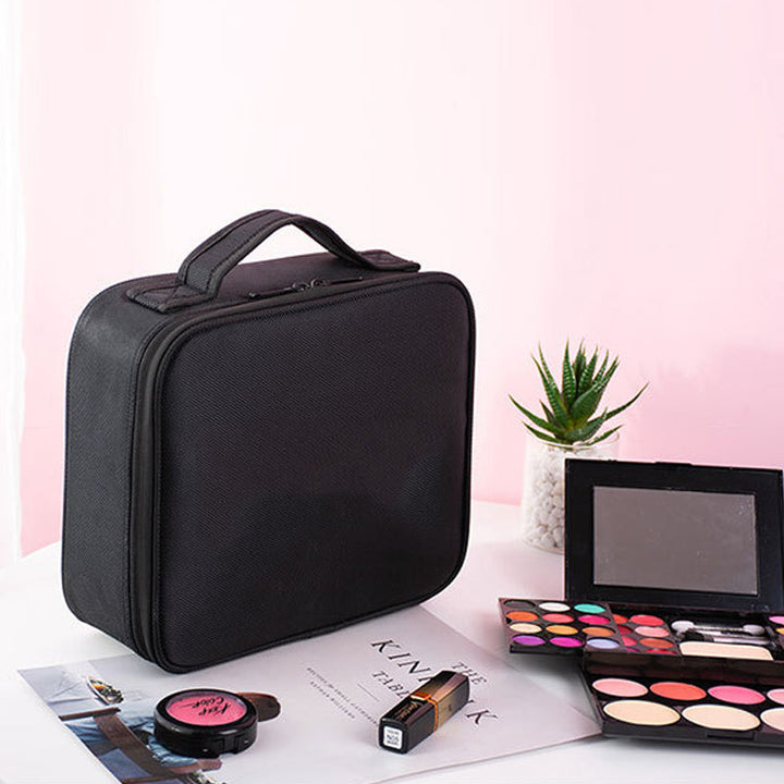 Lisslune | Makeup Cosmetic Storage Bag with Adjustable Compartment