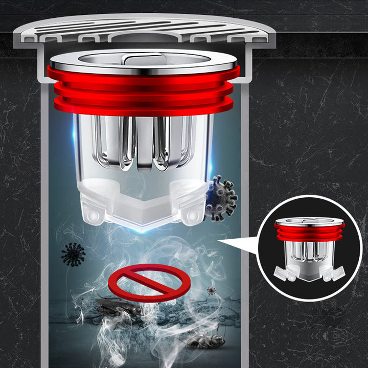 Lisslune | Magnetic odor-neutralizing floor drain core