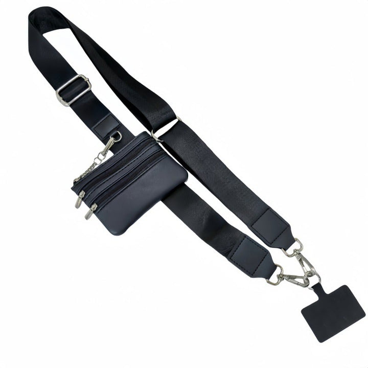 Lisslune | Adjustable Phone Lanyard Crossbody Strap with Wallet