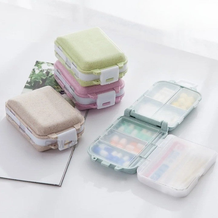 Lisslune | Pocket-Sized Home Pharmacy Pill Organizer Case