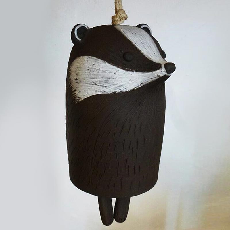 Lisslune | Beautiful rustic animal wind chimes