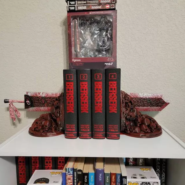 Lisslune | Berserk Bookends - Dragonslayer,Gift for she|him