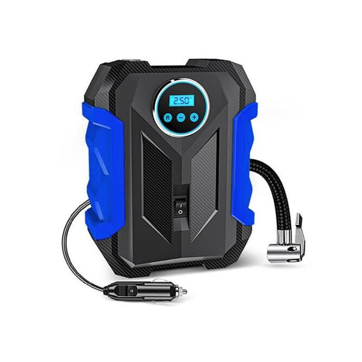 Lisslune | Portable Digital TIRE PUMP with LED light for car and motorcycle