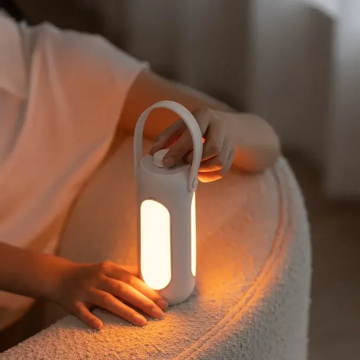 Lisslune | Portable Rechargeable Camping Lantern | 180-Hour Battery Life, SOS Function & Lightweight Design for Outdoor Adventures