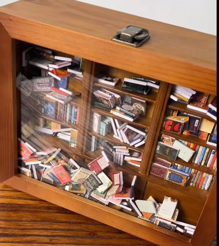 Lisslune | Anxiety Bookshelf | Shake Away Your Anxiety