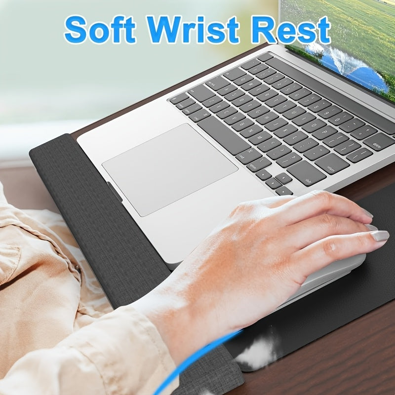 Lisslune | Ergonomic Laptop Holder with Wrist Support and Device Slots
