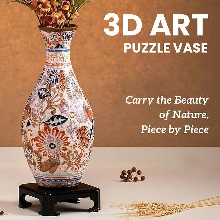 Lisslune | PuzzleVase Decorative vase made of 3D puzzle