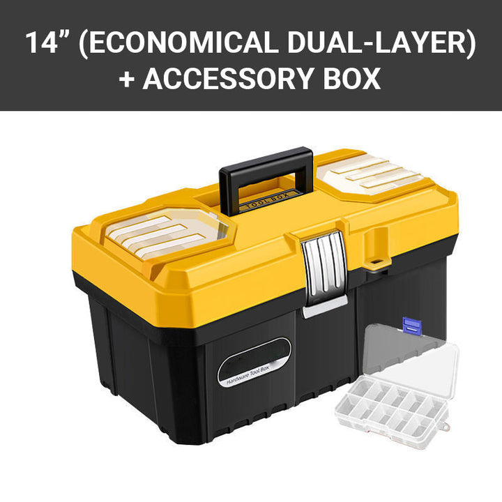 Lisslune | Multifunctional Portable Tool Box Anti-Vibration for Intensive Use