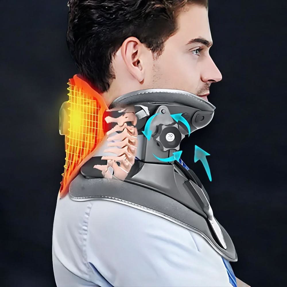 Lisslune | Heated Cervical Traction Device for Neck Pain Relief